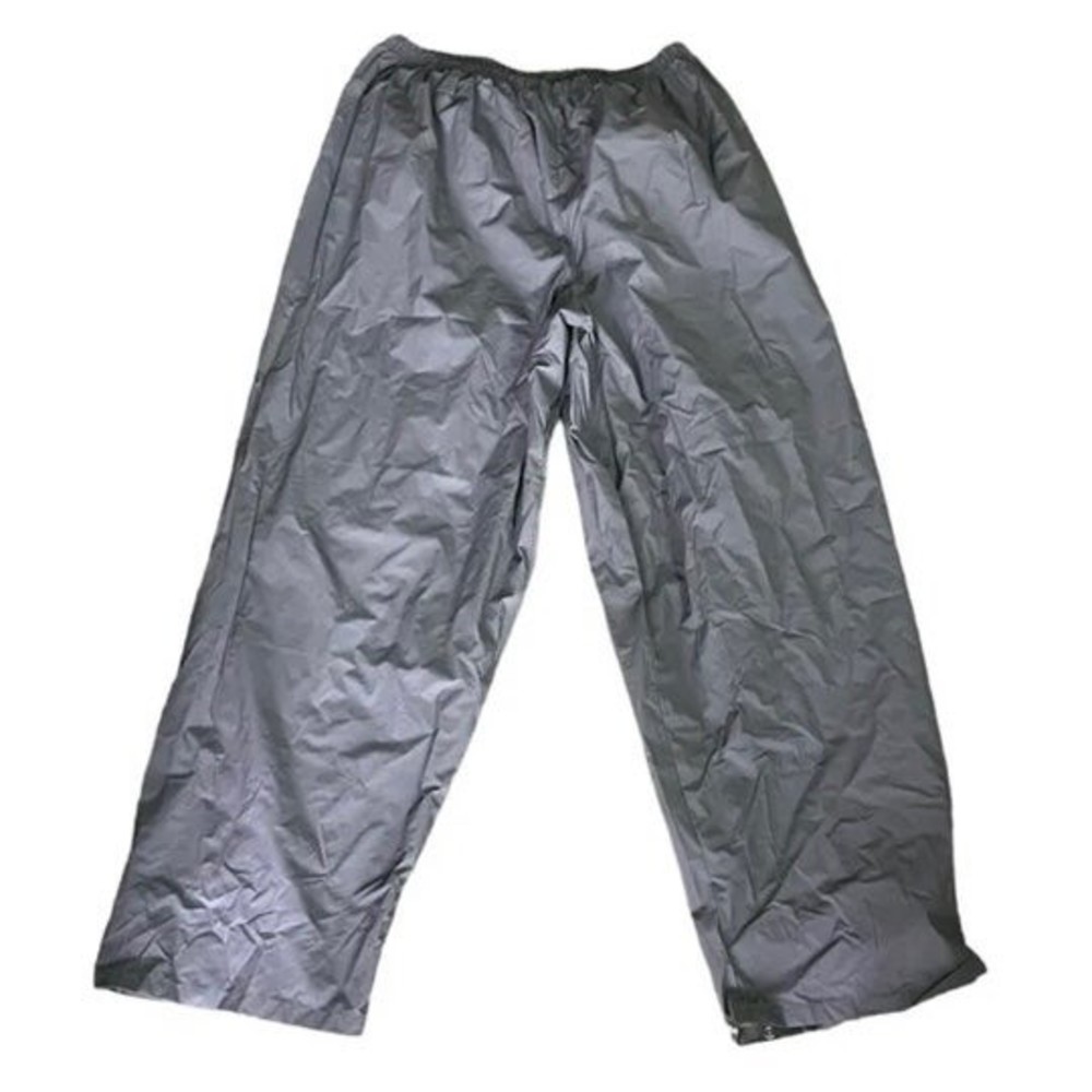 Ozark Trail Mens Gray Polyvinyl Rain Pants